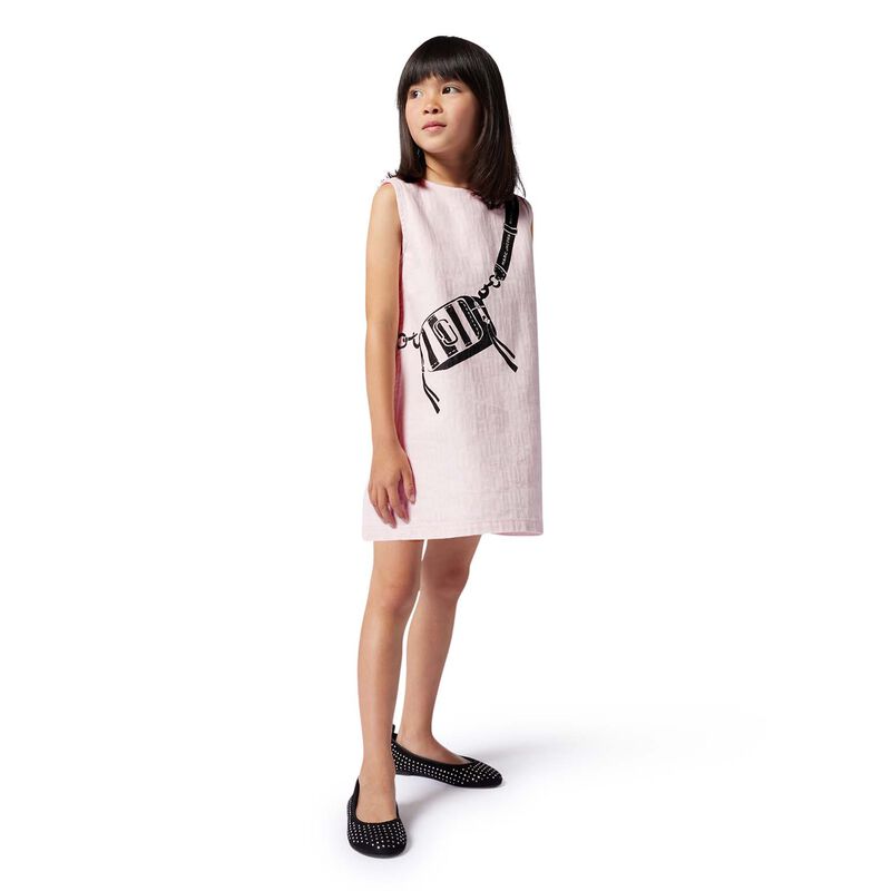 MARC JACOBS Sleeveless Cotton Dress 3-10Y image number 3